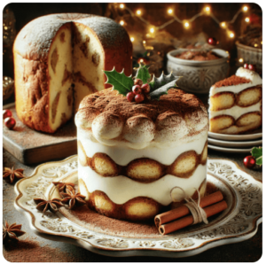 Imagen de Tiramisú de Panettone. Receta en www.steffiscakes.es
