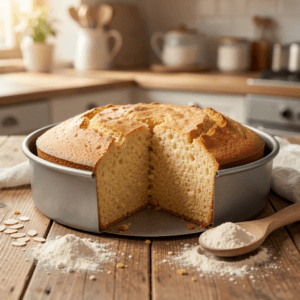 Bizcocho sin gluten con psyllium