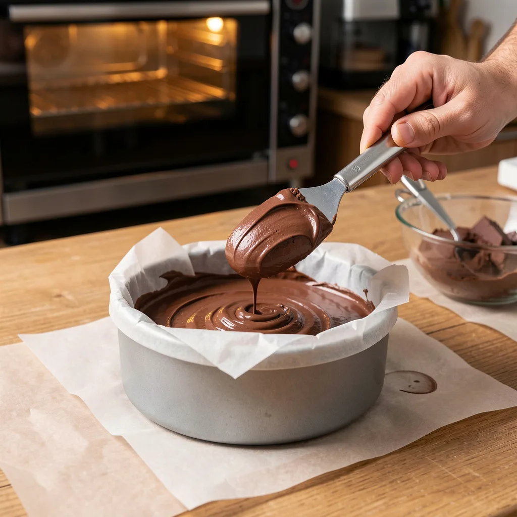imagen de postre en molde Receta tarta ferrero rocher